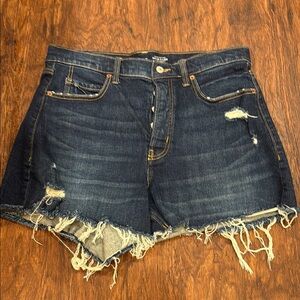 Distressed Denim Women's Shorts